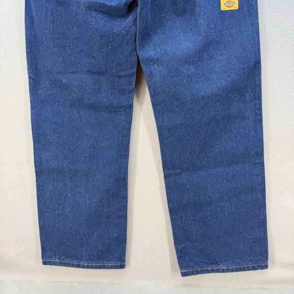 Dickies Jeans Men's 34x30R Blue Straight Leg Work Jeans Heavy Duty  NWT - Picture 4 of 14